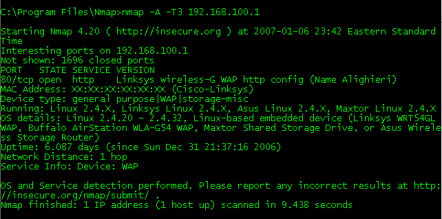 angry ip scanner allows you to send the output to